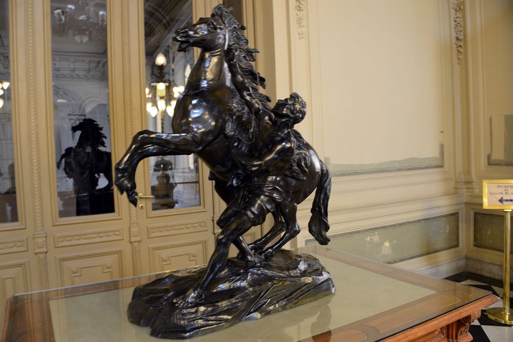59 Statue Of A Man With A Bucking Horse Casa Rosado Buenos Aires
